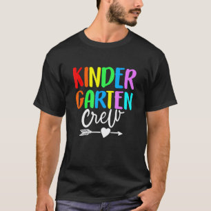 Kindergarten Crew Team Kindergarten Squad Teacher T-Shirt