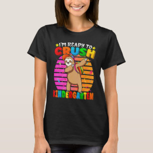 Kindergarten Dabbing Sloth Back To School Backpack T-Shirt