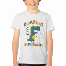 Kindergarten Dinosaur Back to School Shirt