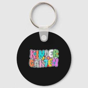 Kindergarten Dream Team Back To School Dalmatian D Key Ring