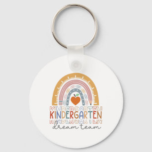 Kindergarten Dream Team Rainbow Welcome Ck To Scho Key Ring
