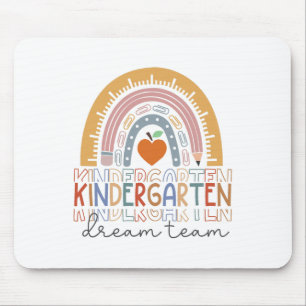 Kindergarten Dream Team Rainbow Welcome Ck To Scho Mouse Mat