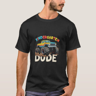 Kindergarten Dude Funny Back To School Truck T-Shirt
