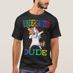 Kindergarten Dude Shirt Cool Sun-glass Back To Sch