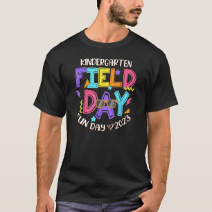 Kindergarten Field Day Fun Day 2023 Kids Boys Girl T-Shirt