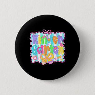 Kindergarten Girls Back To School Cute Coquette Pr 6 Cm Round Badge
