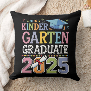 Kindergarten Graduate 2025 Graduation School Cushion