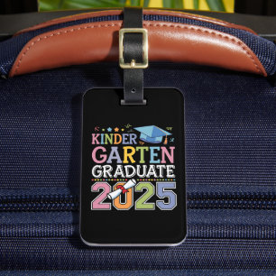 Kindergarten Graduate 2025 Graduation School Luggage Tag