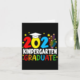 Kindergarten graduate 2026 grad funny school card