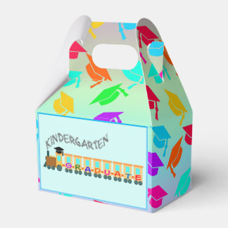 Kindergarten Graduate Hat and Cute Train Favour Box