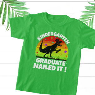 Kindergarten Graduate T-Rex Dino Child's T-Shirt