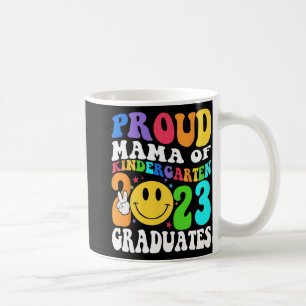 Kindergarten Graduation 2023 Groovy Graduate Shirt Coffee Mug