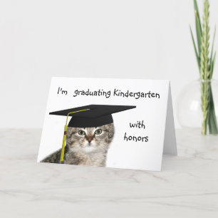 Kindergarten graduation card
