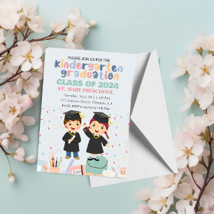 Kindergarten Graduation Ceremony Invitation