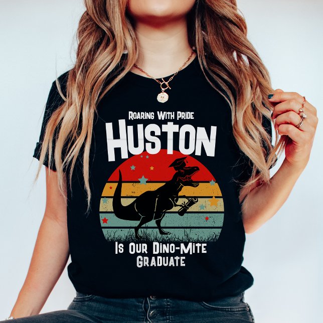 Kindergarten Graduation Dinosaur Custom Family T-Shirt (Creator Uploaded)