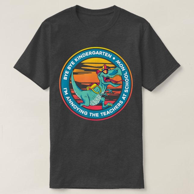 Kindergarten Graduation Elementary School T-Shirt (Design Front)