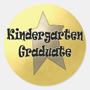 Kindergarten Graduation Gifts Classic Round Sticker