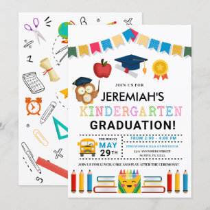 Kindergarten Graduation Invitation