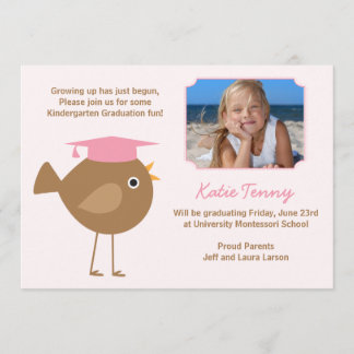 Kindergarten Graduation Invitation