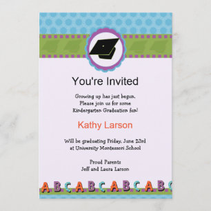 Kindergarten Graduation Invitation