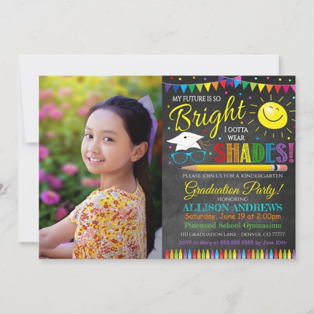 Kindergarten Graduation Invitation (Front)
