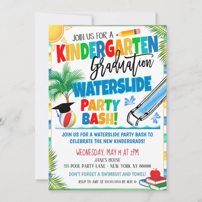 Kindergarten Graduation Invitation (Front)