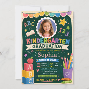 Kindergarten Graduation Invitation   Class of 2026