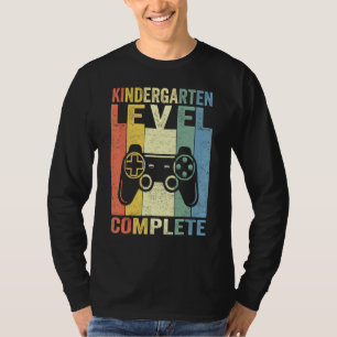 Kindergarten Graduation Level Complete Video Game T-Shirt