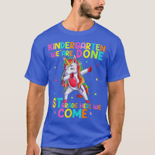 Kindergarten Graduation Magical Dabbing Unicorn Gi T-Shirt