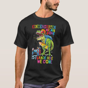 Kindergarten Graduation Magical Dinosaur For Kids T-Shirt
