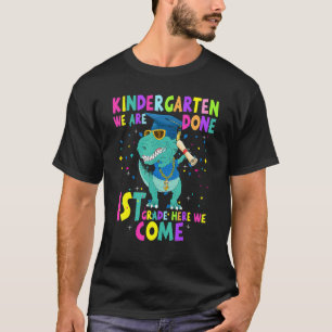 Kindergarten Graduation Magical Dinosaur T-Shirt