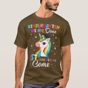 Kindergarten Graduation Magical Unicorn For Kids G T-Shirt