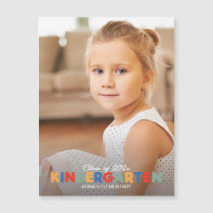 Kindergarten Graduation Magnet Announcement