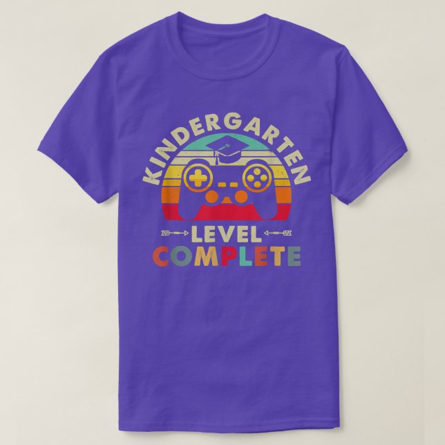 Kindergarten Graduation Shirt Level Complete Video (Design Front)