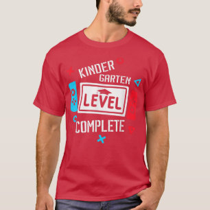 Kindergarten Graduation Shirt Level Complete Video