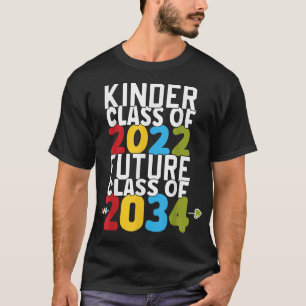Kindergarten Graduation Tee Kinder Class Of 2022 F