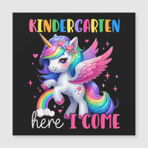 Kindergarten Here I Come Unicorn Back to School