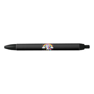 Kindergarten Here I Come Unicorn Back to School Black Ink Pen