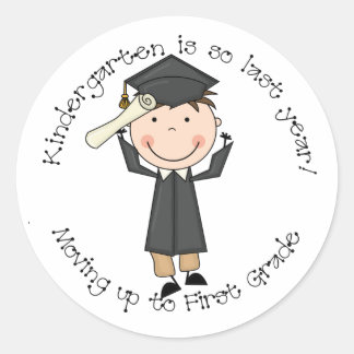 Kindergarten Is So Last Year Sticker (Boy)