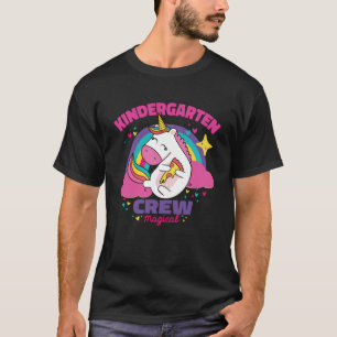 Kindergarten Kids Girls Children Unicorn Magical Y T-Shirt