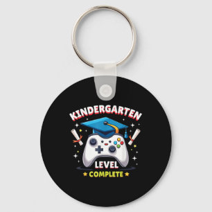 Kindergarten Level Complete Gamer Pixel Adventure  Key Ring