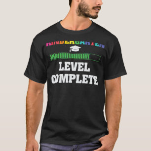 Kindergarten Level Complete Gaming Back To School T-Shirt