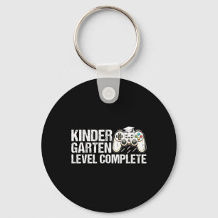 Kindergarten Level Complete Graduation 2025 Gamer Key Ring