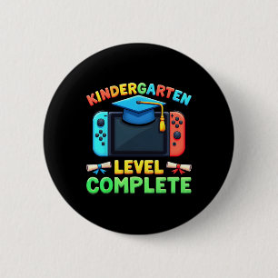 Kindergarten Level Complete Graduation Cl 2025 Boy 6 Cm Round Badge