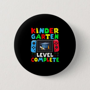 Kindergarten Level Complete Graduation Cl 2025 Gam 6 Cm Round Badge