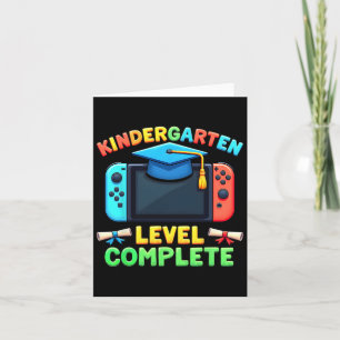 Kindergarten Level Complete Graduation Cl 2025 Gam Card