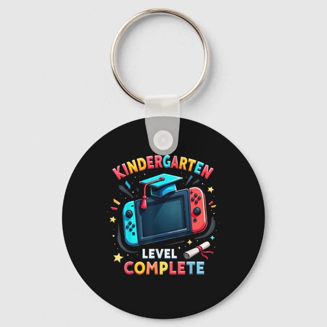 Kindergarten Level Complete Graduation Cl 2025 Gam Key Ring (Front)