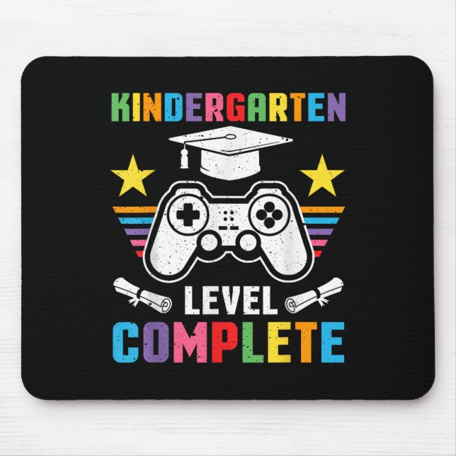 Kindergarten Level Complete Graduation Cl 2025 Gam Mouse Mat (Front)