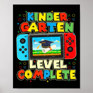 Kindergarten Level Complete Graduation Cl 2025 Gam Poster