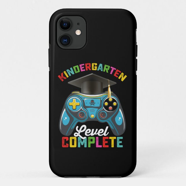 Kindergarten Level Complete Graduation Gaming Case-Mate iPhone Case (Back)
